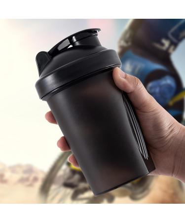 KANGSIT Protein Shaker Bottle with Stainless Steel Mixing Ball BPA- and DEHP-free Leakproof Flip On Lid- Protein & Supplement Shaker Bottle 400ml (Green) - Buy Online on GoSupps.com