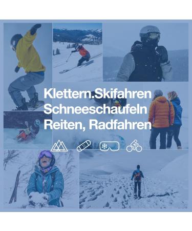 Torstire Waterproof Winter Gloves for Men | 3M Thinsulate Insulated Touchscreen Ski Gloves | XL Thermal Sports Gloves for Snowboarding & Snowmobiling - Buy Online on GoSupps.com