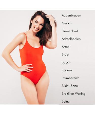 800g Dermawax Red Melon Hypoallergenic Waxing Pearls - Hair Removal for Face Eyebrows Bikini Armpits & Beard - No Strips All Skin Types - Buy Online on GoSupps.com