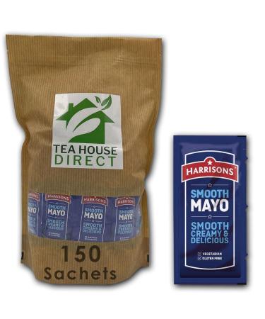 Harrison's Smooth Mayo To-Go Packets - Perfect for Lunch and Picnics | 150 Sachets