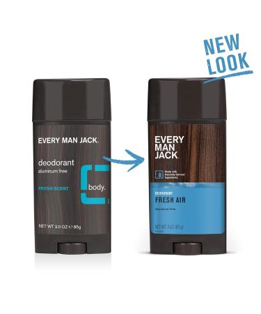 Every Man Jack Mens Cedarwood Deodorant - Cedarwood - Pack of 2 - Buy Online on GoSupps.com