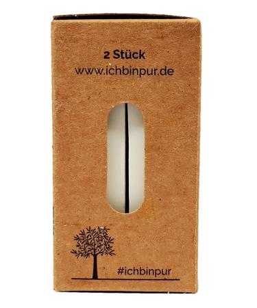 Ibinpur White Olive Oil Soap - Natural 10x90g (5x Double Packs) for All Skin Types Perfume & Allergen-Free Eco-Friendly Packaging - Buy Online on GoSupps.com