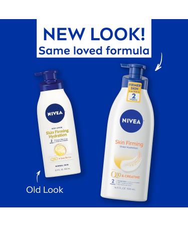NIVEA Skin Firming Hydrating Body Lotion 16.9 oz - Q10 Formula for Normal Skin - Buy Online on GoSupps.com