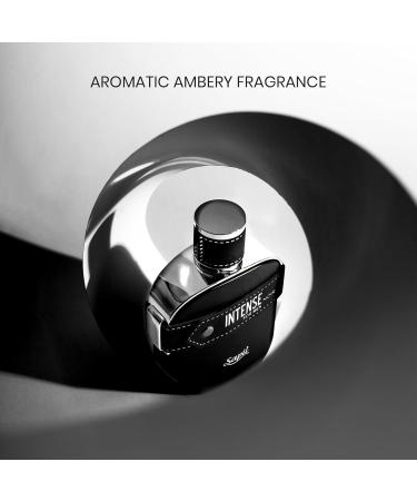 Sapil Intense Noir Perfume for Men - Long-Lasting Dubai Cologne Aromatic Ambery Fragrance EDP Spray 3.4 Oz (100ml) - Arabic Perfume for Men for Daily Wear & Special Occasions Aromatic Ambery scent - Buy Online on GoSupps.com