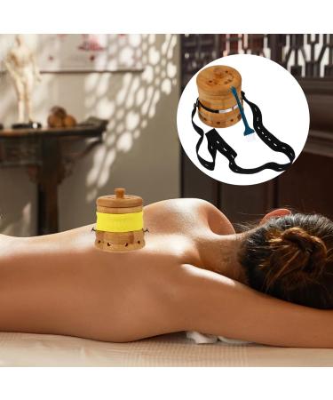Premium Moxibustning Instrument Set - Wooden Holder for Moxa Sticks & Burner | Temperature Control Bamboo Tube | Ideal for Moxabustion Therapy - Buy Online on GoSupps.com