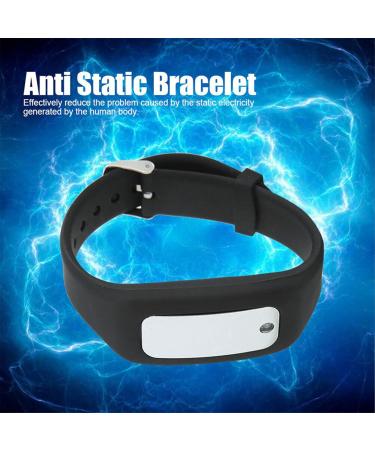 Wireless Antistatic Bracelet - Portable Silicone Anti-Static Elimination with Intelligent Warning Light for Daily Use - Buy Online on GoSupps.com