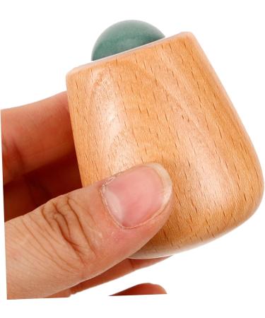 Shop Jade Face Massage Roller - Combined Facial & Eye Care Device for Optimal Skin Wellness | International Shipping - Buy Online on GoSupps.com