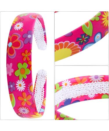 Buy PU Leather Hair Bands - 6 Pack Wide Headbands for Women & Girls | Stylish & Durable Flower Headbands - Buy Online on GoSupps.com