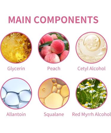  Generisch Pack of 3 gentle and fast-acting peach-scented hair removal creams for face and body for women for hair removal on the upper lip cheeks arms and underarms (50 g) - Buy Online on GoSupps.com