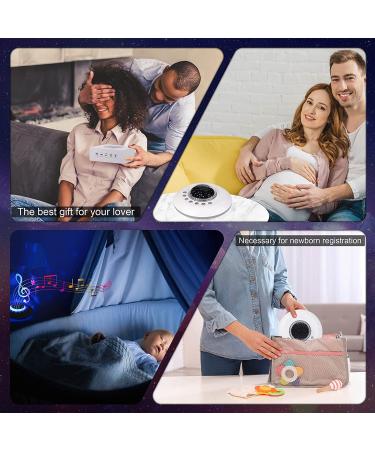 White Noise Machine for Baby Kids & Adults | 28 Soothing Sounds | Night Light Starry Ambient Light | Portable Sleep Sound Maker for Home Travel | Nursery Decor - Buy Online on GoSupps.com