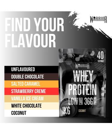 Warrior Supplements Warrior Whey Coconut 1Kg - Buy Online on GoSupps.com