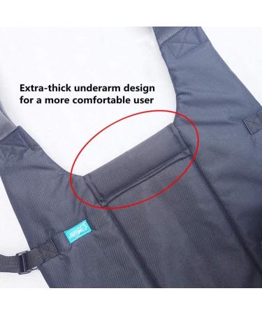Yubing Lifting Belt for Medical Patients | Padded Chest & Back Support Vest | Medium | 330kg Capacity | Black - Buy Online on GoSupps.com