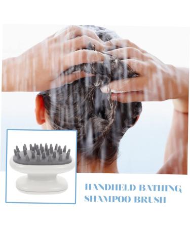 Frcolor 2-in-1 Shampoo Brush & Scalp Massager - Gentle Hair Washing & Pedicure Tool - Spa Quality Shower Head Cleaning - Buy Online on GoSupps.com