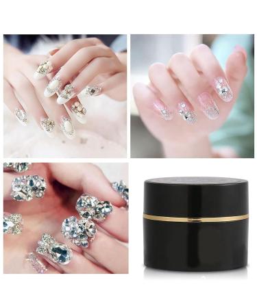 Rhinestone Glue For Nails Gel Nail Glue Nail Gem Glue Nail Rhinestone Glue Gel UV Gel Glue Rhinestone Accessory Nail Gem Glue For Nail Art Adhesive - Buy Online on GoSupps.com
