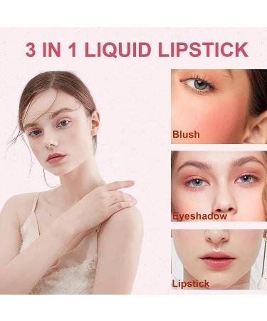 Rosarden Matte Liquid Blush for Women - Waterproof & Long-Lasting Cheek & Lip Makeup (Pink) - Buy Online on GoSupps.com