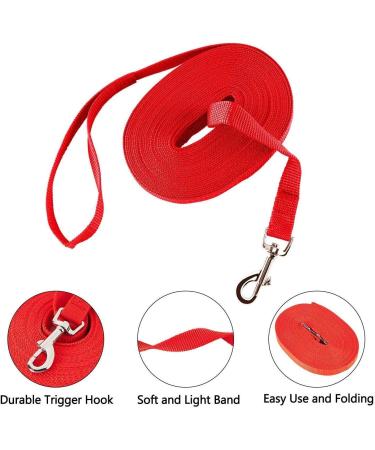 Happy Hachi 3M Nylon Dog Leash - Robust & Weatherproof Tow Line for All Dogs | Training Leash with D-Carabiner & Grip Cushion - Buy Online on GoSupps.com