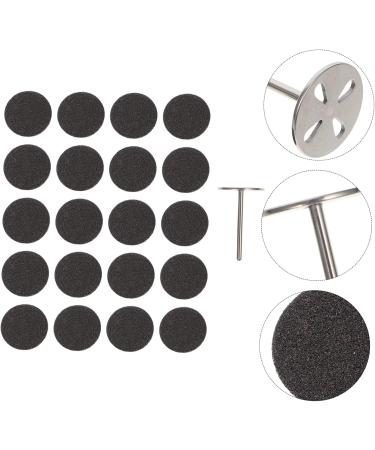 Healeved 2 Sets Nail Polishing Sheets Nail Buffer Block Electric Tools Manicure Grinding Slices Stainless Steel Drill Bit Foot File Sandpaper Disc Nail Disc Bit Nail File Lava Stone Manual - Buy Online on GoSupps.com