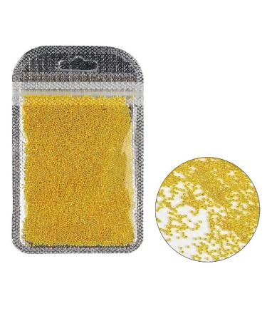 1 Bag Metal Nail Steel Nail Studs Mini Nails Caviar Beads Gold/Silver Nail Art Beads for DIY Nail Art Decorations Nail Art Metal