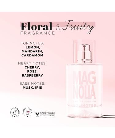 SOLINOTES Magnolia Perfume for Women - Eau De Parfum | Delicate Floral and Soothing Scent - Made in France - Vegan - 1.7 fl.oz - Buy Online on GoSupps.com