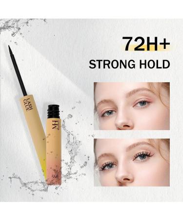 Mayhug Lash Glue Waterproof Eyelash Glue Black Cluster Lashes Glue 5ml Eyelash Glue for Cluster Lashes Super Strong Cluster Lash Glue Hold 72 Hours - Buy Online on GoSupps.com