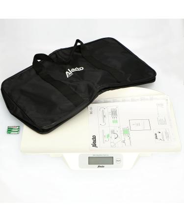Alecto BC-30 Baby Scales - Digital Infant Scale for Babies & Toddlers up to 20kg | Accurate & Stabilized | International Shipping Available - Buy Online on GoSupps.com