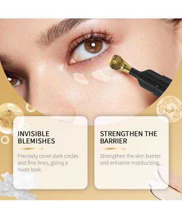  blmcoos Luminous Eye Corrector SPF 41 Color Correcting Eye Clarifier Mask & Brightens Dark Circles Anti-Aging Eye Concealer Tinted Eye Moisturizer (Natural#1) - Buy Online on GoSupps.com