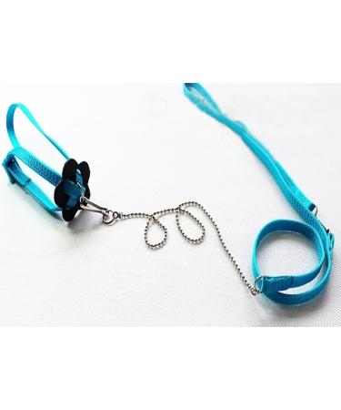 Generic Adjustable Reptile Lizard Harness Leash Adjustable Multicolor Light Soft Fashion (Blue) - Buy Online on GoSupps.com
