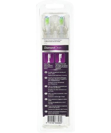 Philips Sonicare DiamondClean Compact Toothbrush Heads - Pack of 4 (HX6074/26) - Buy Online on GoSupps.com