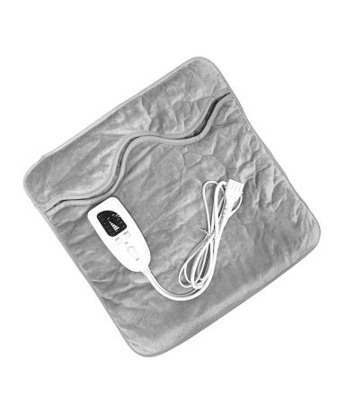 Yiida foot warmer with 6 stages temperature heat mat for foot with car power off and fast warming for bed stomach feet back office and at home