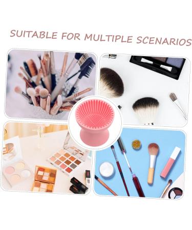 FRCOLOR Makeup Brush Cleaner Beauty Brush Cleaning Tool Makeup Brush Cleaning Cup Cosmetic Brush Cleaning Tool Makeup Brush Cleaning Tool Portable Travel Silica Gel Cleaner - Buy Online on GoSupps.com