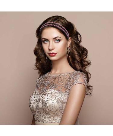 BKpearl 6 Pack Rhinestone Headbands - Fashion Hair Hoop for Women & Girls - Buy Online on GoSupps.com
