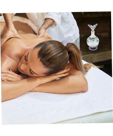 POPETPOP Perfume Bottle Refillable Fragrance Containers Arabic Decor Rhinestone Jewelry Perfumes for Women Mini Terrarium Blue Glass Spray Bottle Miss Decorative Bottle Crystal Alloy Glass 25 ml Assorted Color - Buy Online on GoSupps.com