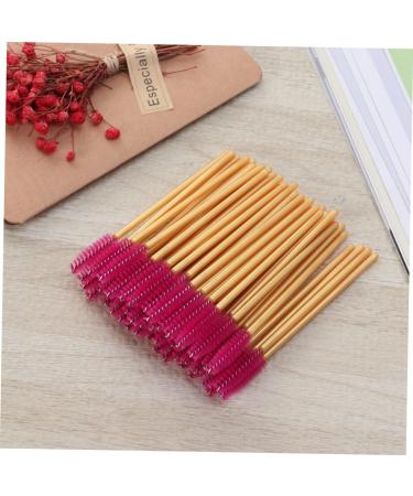 FRCOLOR 100 Pcs Colorful Mascara Colored Mascara Eyelash Brush Mascara Wands Applicator Stick Make up 50 Pcsx2pcs Rosex2pcs - Buy Online on GoSupps.com