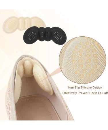 Heel Grips Liner Cushions - 6 Pairs Comfort Inserts for Loose Shoes - Anti-Slip Protector Pads for Men & Women - Buy Online on GoSupps.com