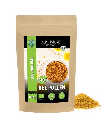 Organic Bee pollen (1kg) natural Bee pollen dried without additives from multicolor pollen 1 KG