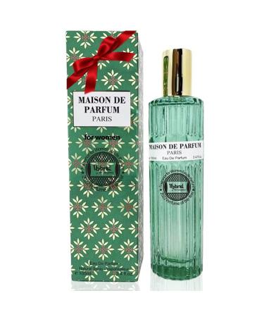 Hybrid & Company Maison De Parfum for Women Eau De Parfum Natural Spray Sensual Scent 3.4 Fl Oz Maison De Parfum 3.4 Fl Oz (Pack of 1)