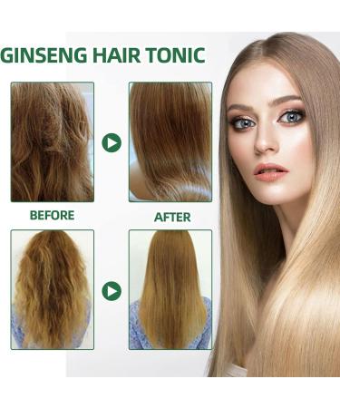 Ginseng Hair Tonic Ginger Hair Care Nutrient Solution Ginseng Hair Essential Oil Hair Growth Serum Spray Hair Growth for Men Women for Activating Dormant Hair and Follicles - Buy Online on GoSupps.com