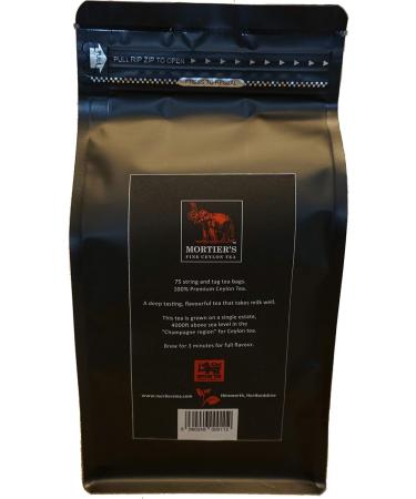 75 Ceylon Breakfast Tea Bags in Resealable Bag - Buy Online on GoSupps.com