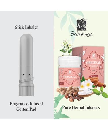 Thai Herbal Nasal Inhaler | Menthol Nose Congestion Relief | Portable Aromatherapy for Working Women - Buy Online on GoSupps.com