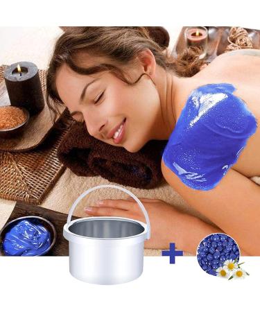 Premium Wax Beans for Hair Removal - 400g Beads & 10 Wooden Spatulas | Full Body Waxing Solution - Buy Online on GoSupps.com