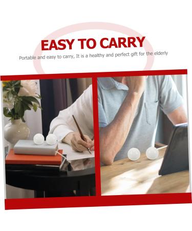 Buy Gleavi Massage Fitness Ball - 5.3cm Hand Massage & Stress Relief Gym Ball | Chinese Decorative Marble Handballs for Ultimate Relaxation - Buy Online on GoSupps.com