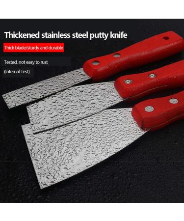 Buy LQSSA 6-Part Putty Messer Multi Tool Set - Wall Scraper & Drywall Tool for Perfect Finishes | International Shipping Available - Buy Online on GoSupps.com