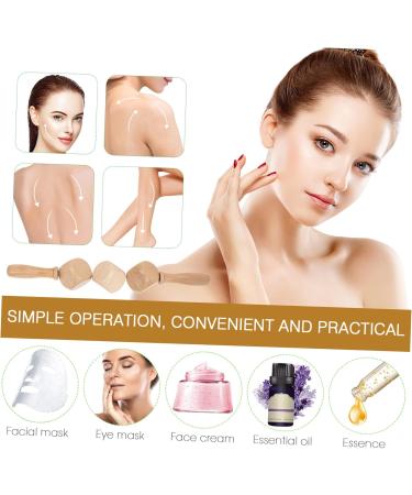 Shop Lurrose Wooden Roller Massage Stick - Beech Massage Roller for Deep Tissue Relief | International Shipping Available - Buy Online on GoSupps.com