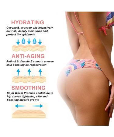 Bigger Butt Enhancement Cream | Firming, Lifting & Shaping | 100g-4oz - Buy Online on GoSupps.com
