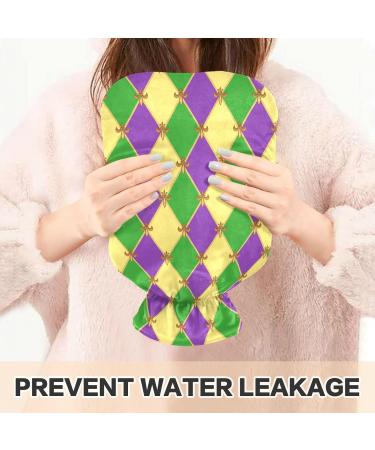 Cute Hot Water Bottle with Cover | 2L Heat Bottle for Pain Relief & Muscle Injury Recovery - Ideal Water Heating Pillow & Bed Warmer - Buy Online on GoSupps.com