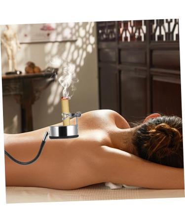 Gleavi Moxibustion Klammer & MOXA Stick Support Frame | Rustproof Steel Fire Extinguisher for Home Use | Enhance Your Wellness with Moxa-King Tools in Earth Colors - Buy Online on GoSupps.com