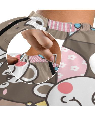 Waterproof Barber Cape | Funny Cartoon Bear & Cheetah Haircut Bib for Men & Women - Unisex Hair Cutting Cape - Buy Online on GoSupps.com