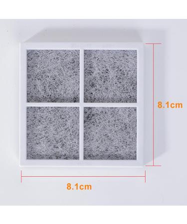 Hislaves Activated Carbon Fiber Air Filter Refrigerator Replacement Cotton Purifier Accessories for Lg/lt120f Fridge Deodorization Supplies Easy to Grey - Buy Online on GoSupps.com
