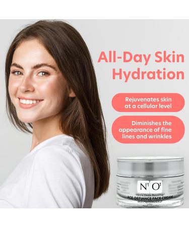 Moisturizer Face Cream - Day & Night Face Moisturizer with Nitric Oxide Peptide Complex Epidermal Growth Factor - Tightening & Firming Skin Care Products for Wrinkles Dark Spots - 1.75 oz. - Buy Online on GoSupps.com