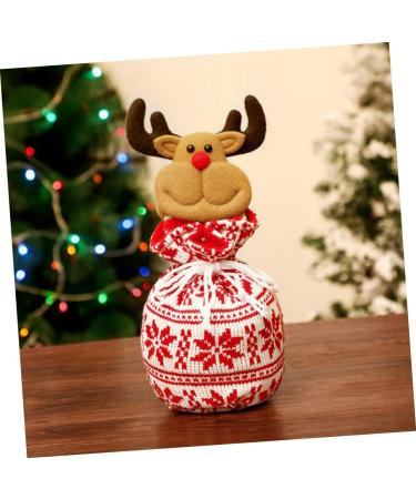 LALAFINA 1pc Christmas Drawstring Bag Christmas Bag Kids Bag Candy Bag Apple Bag Child 1 count (Pack of 1) As Shown - Buy Online on GoSupps.com